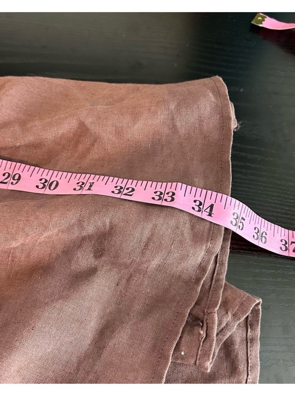 Free People Brown Ruffle-Back Mini Dress - Picture 10 of 11